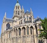 La cath;drale Notre-Dame  Bayeux vue du chevet