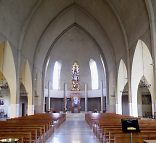 La nef de l'glise Saint-François-de-Sales à Clamart