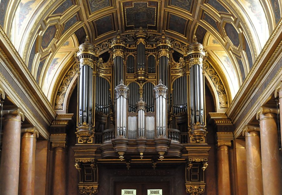 Cathdrale Saint-Pierre de Rennes, le grand orgue