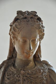 Vierge à l'Enfant, fin du XVIe siècle, détail