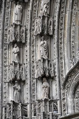 Sculptures en gothique flamboyant (XVe siècle)