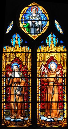 Sainte Colette et saint Franois