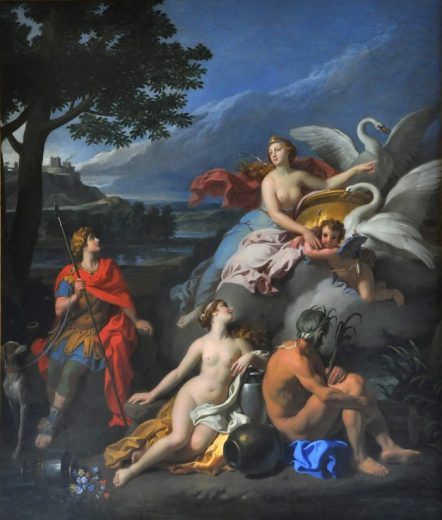 «Vénus et Adonis» par François Verdier (1651–1730)