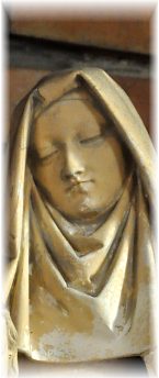 Sainte Anne dans l'Éducation de la Vierge, dtail
