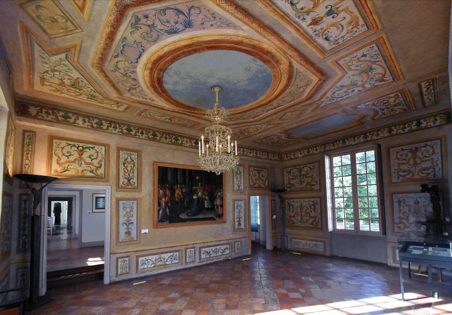 Grande salle du XVIIe siècle restaurée
