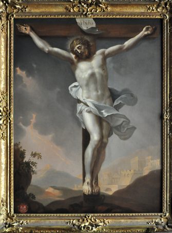 Le Christ en croix (tableau anonyme)