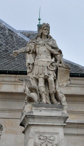 Statue du duc Léopold par Victor Huel, 1882