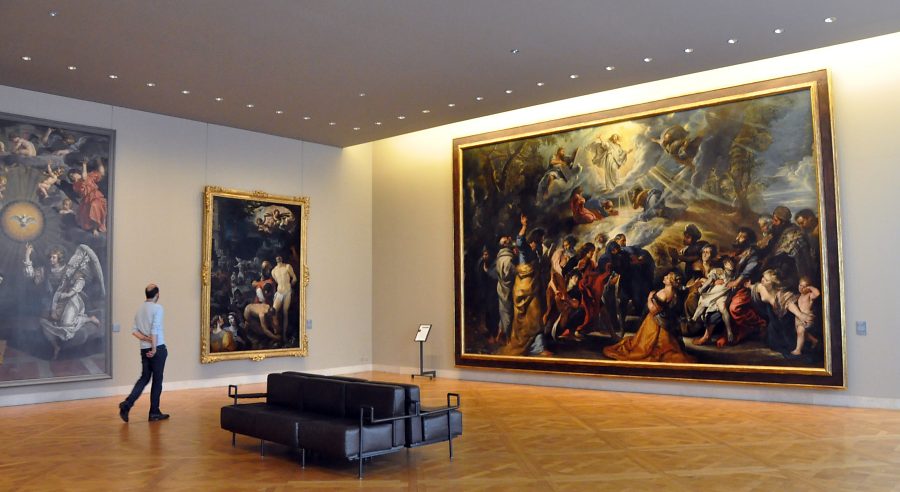 Salle des grandes peintures du XVIIe siècle