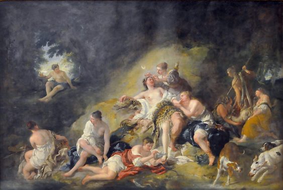 Jean-François de Troy (1679-1752) : «Le Repos de Diane»