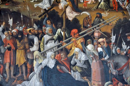 Attribué à Lucas de Leyde (1494–1533) : «La Passion du Christ», détail