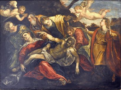 Tintoret (1518-1594) : «Déploration du Christ»
