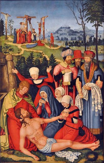 Wilhelm Stetter (1487-1552) : «La Mise au tombeau»