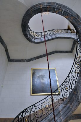Escalier et sa ferronnerie du XVIIIe siècle