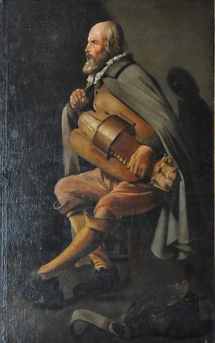 «Le Joueur de vielle» de Georges de La Tour (1593-1652)