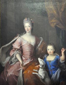 «Portrait d'Élisabeth–Charlotte d'Orléans, duchesse de Lorraine» de Pierre Gobert (1662–1744)