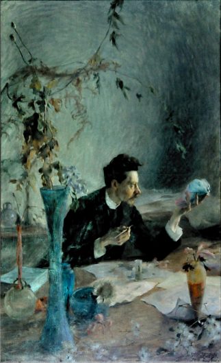 «Émile Gallé» par Victor Prouvé (1858–1943), huile sur toile, 1892