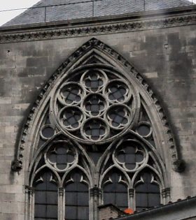 Réseau d'une fenêtre du transept