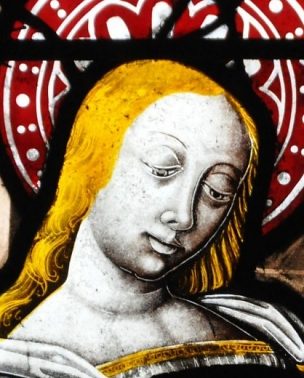 Baie n°0 : sainte Marguerite d'Antioche (détail)