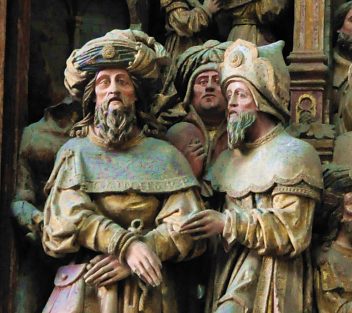 Vie de Saint Jacques le Majeur : La Prdication de saint Jacques, détail