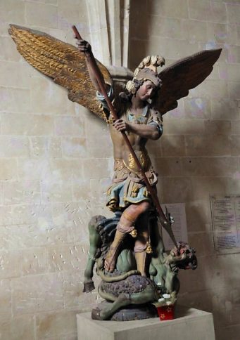 L'Archange Michel terrassant le démon, XVIIIe siècle