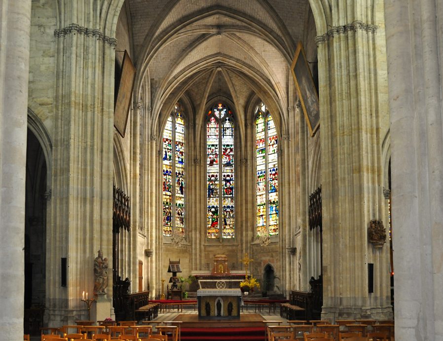 Le choeur gothique de Saint-Taurin