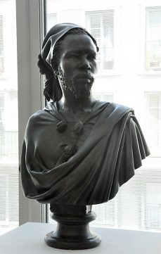 «Nubien» de Charles Cordier (1827-1905, bronze, 1848