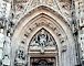 le portail gothique de la collégiale Saint-Vulfran