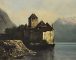 «Le château de Chillon» de Gustave Courbet (partiel)