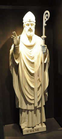 Statue de saint Ren