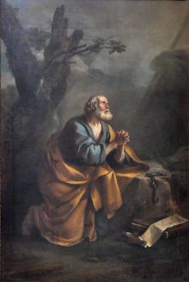 «Saint Pierre repentant» de Joseph-Marie Vien (1716-1809)