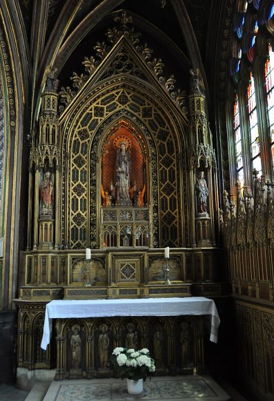 Chapelle Sainte-Geneviève, l'autel