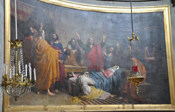 «La Mort de la Vierge» d'Alexandre Caminade, 1833
