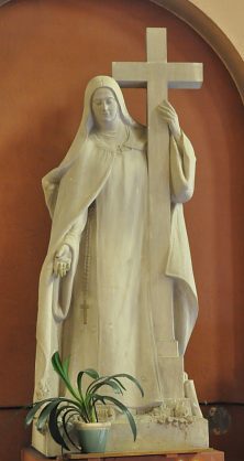 Sainte Thérèse de l'Enfant-Jésus (en pierre)