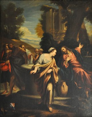 Tableau «Jésus et la Samaritaine» (Copie)