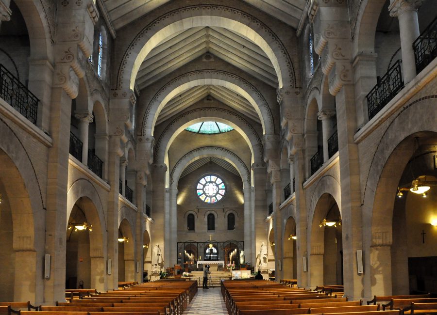 Vue d'ensemble de la nef de Saint-Antoine-des-Quinze-Vingts