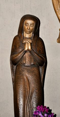 La Vierge dans le Calvaire de Gustave Dermigny