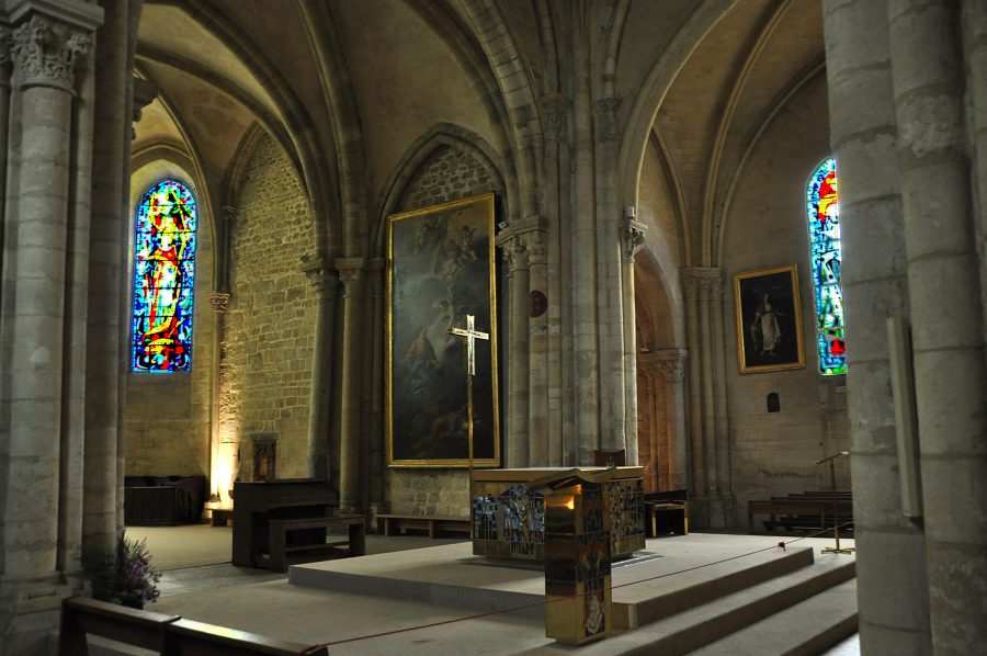 La croisée du transept et le chœur