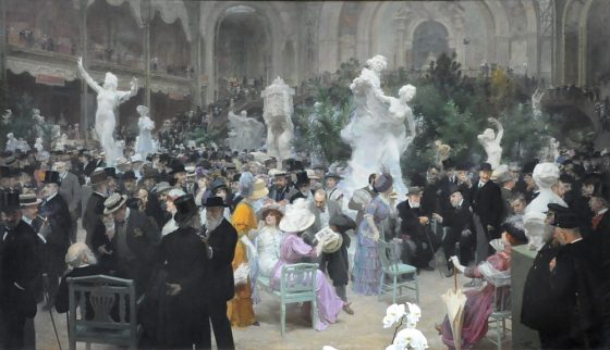 «Un Vendredi au salon des artistes franais», 1911