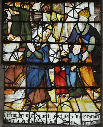 Verrière de la vie de sainte Jule, 1606