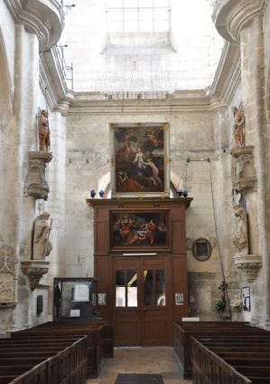 L'entrée de Saint-Pantaléon
