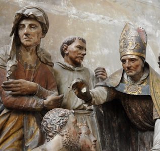 «Le Baptême de saint Augustin par saint Amboise» 