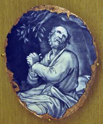 Plaque décorative «Saint Pierre» attribuée  à Jacques Laudin, 1er quart du XVIIe siècle.