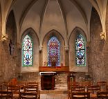 La chapelle axiale polygonale de Saint-Sauveur