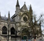 La faade ouest de l'glise Saint-Michel  Bordeaux