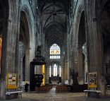 La nef de l'glise Saint-Michel  Bordeaux