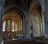 La nef de l'église Notre-Dame à Douai