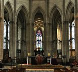 Le chœur de la cathédrale d'Évreux