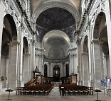 La nef de la cathédrale Notre-Dame de l'Annonciation à Nancy