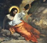 J�sus au jardin des Oliviers, d�tail