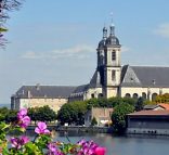 L'abbaye des Prémontrés et la Moselle